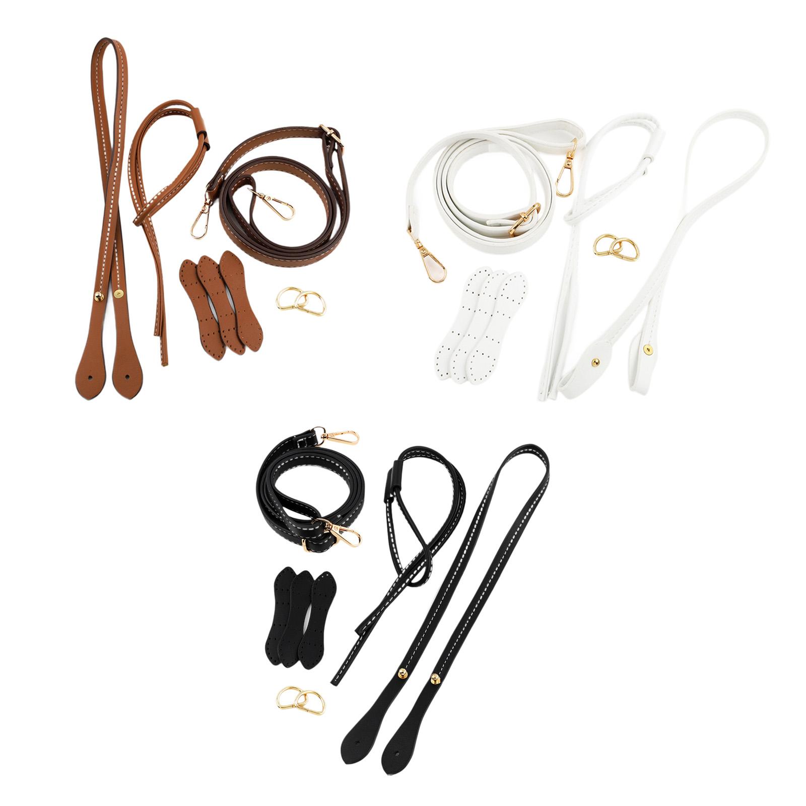 수제 크로셰 가방 손잡이 세트, PU 가죽 숄더 스트랩 - D Ring Strap 리뷰 및 가격