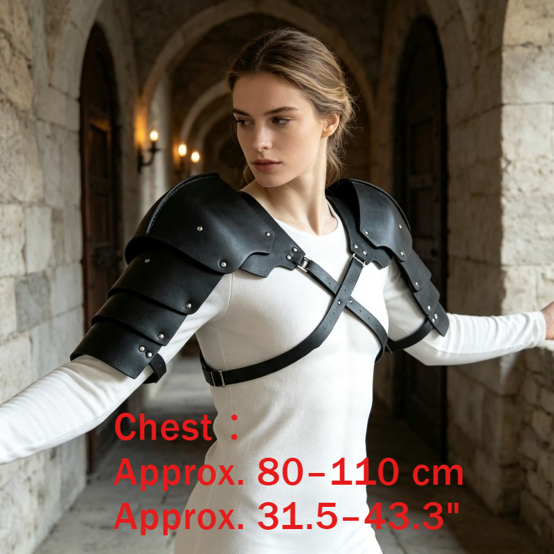 빈티지 북유럽 바이킹 기사 복식용 어깨 보호대, 중세  - Cosplay Prop 리뷰 및 가격